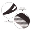 Baluue 2pcs Anti-dandruff Hair Comb Portable Fine Tooth Detangling Comb