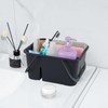 Zerdyne Plastic Cleaning Caddy with Handle, 4 Compartment Portable Plastic