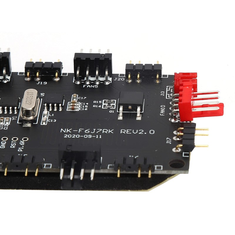 Heayzoki LED Light Controller PCB Power Supply Fan Hub 4/3