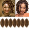 Marley Hair 10 Inch 7 Packs Brown Marley Twist Braiding