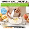 Spring Chef Large Dough Blender & Biscuit Cutter Set, Heavy
