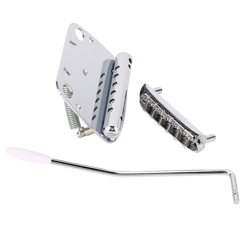 Guitar Tremolo Vibrato Bridge Tailpiece Set Vibrato Tailpiece and Tremolo
