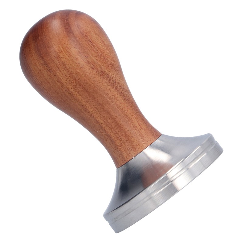 58mm Flat Base Coffee Tamper Manual Stainless Steel Coffee Powder