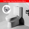 Dual Flush Toilet Kit Plastic Adjustable Top Push Button Toilet