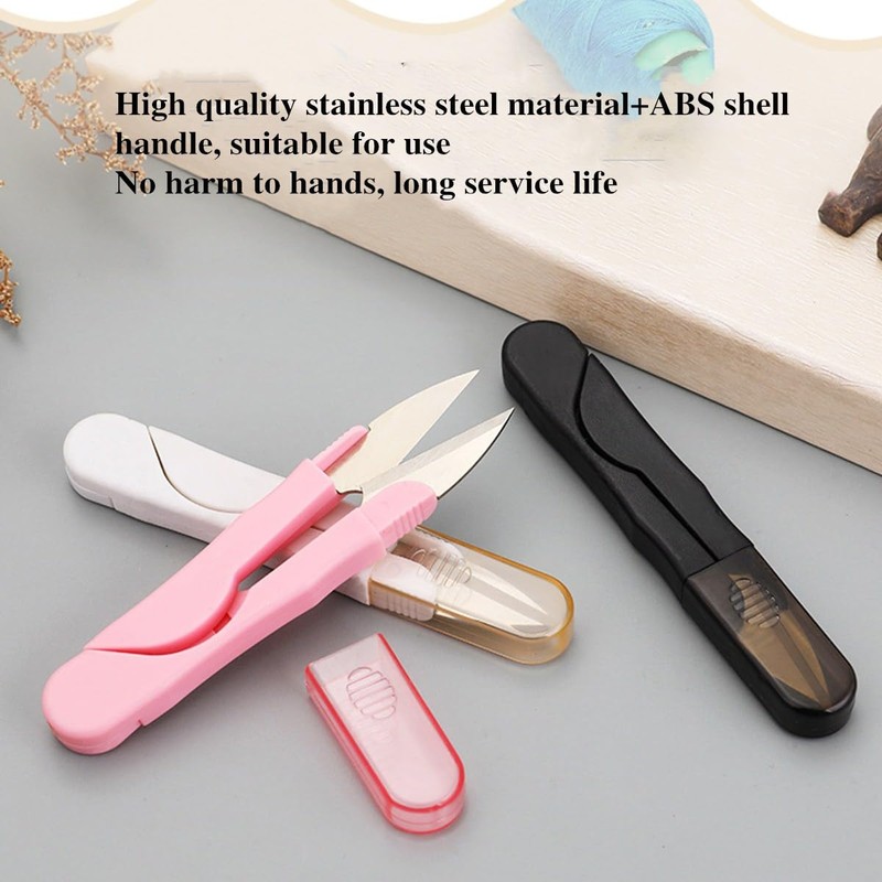 TNBSGH 6 Pcs Sewing Snippers Small Snips U Shape Thread