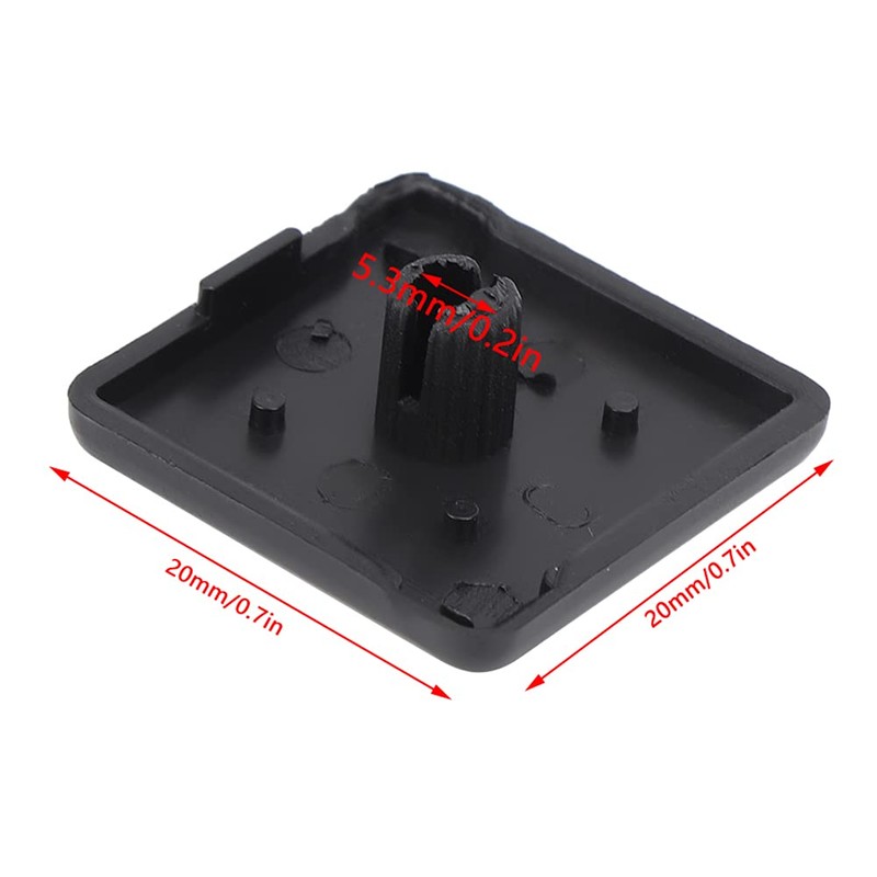 50pcs Aluminum Profile End Cap Covers for 2020/3030/4040 EU Standard