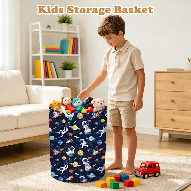 Laundry Basket Collapsible Laundry Hamper Storage Baskets Bins with Handle