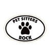 Pet Sitters Rock Oval Shape Durable Car, Truck, Refrigerator Magnet