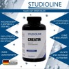 STUDIOLINE Creatine Monohydrate | 200 Capsules | Highest Dosage 3500
