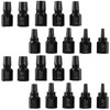 20Pcs Damaged Screw Extractor Set Alloy Steel Broken Screw Removal