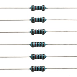 BOJACK 120 Ohm Resistors 1/4 W ±1% Metal Film Single Resistor (Pack of 200)