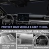 Windshield Sun Shade for 2024 2025 2026 Toyota Tacoma Accessories