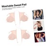 FOMIYES 1pair Adjustable Washable Neutral Underarm Pads for Men Women