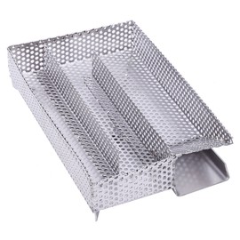 BBQ-Toro Cold Smoke Generator V2A Stainless Steel Cold Smoke Generator for Cold Smoking and Smoking, Food Smoker, 20 x 12,5 cm