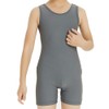 New Dance - Maillot de gimnasia para niño, set gris,