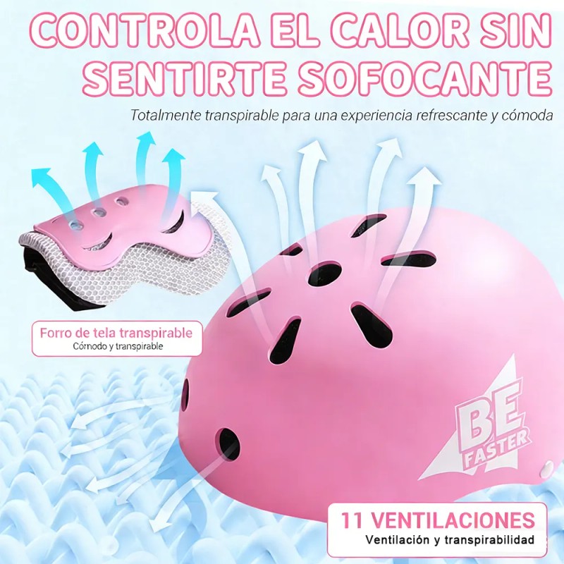7pzs Kits De Protección De Rodilla Codo Y Manos Para