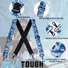 MELOTOUGH Men Suspender 2 Inch Wide Camouflage Suspender Heavy Duty