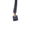 RGEEK 9pin USB Header Male 1 to 4 Female Extension