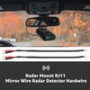 Sousery 2 Packs of RJ11 Mirror Wire Power Cord Compatible
