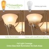 CTrowelpro 6 Pack Vintage LED Edison Bulbs 6W, Equivalen 60W