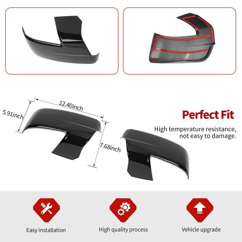 Jimen Fit for Dodge Ram 2011-2017, 2PCS Driver Side &