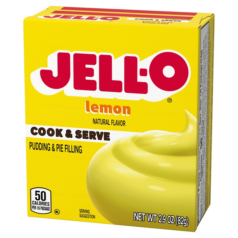 Jell-O Cook & Serve Pudding & Pie Filling Mix, Lemon