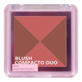 Rubor Duo Compact Blush Hbf585 Ruby Rose Tono del maquillaje DB04