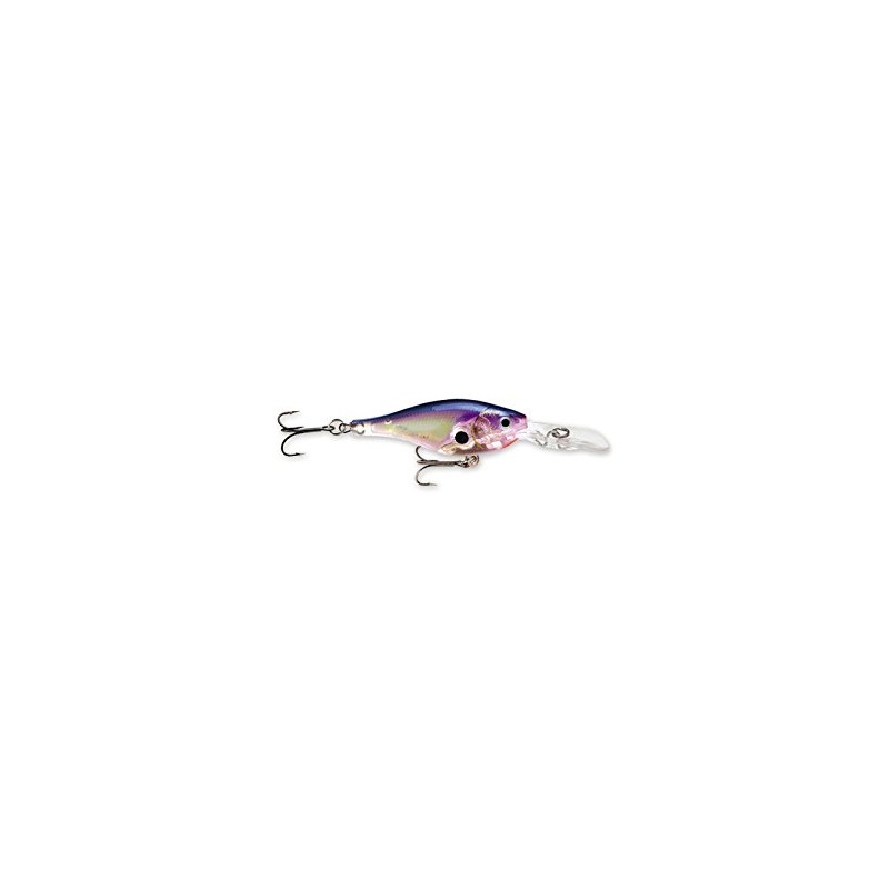 Rapala Glass Shad Rap 07 フィッシングルアー 2.75インチ ガラスパープルシャッド