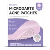 36-Count Microdart Acne Patches, Cute Round-shaped microdart pimple patch