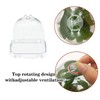 EBaokuup 30PCS Clear Plant Nursery Pots with Humidity Dome -