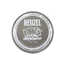 REUZEL Extreme Hold Matte Pomade Gray NO SHINE 12.0 oz (340 g) Hair Wax