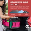 TRUNKCRATEPRO Pink SUV and Jeep Trunk Organizer - Premium Adjustable