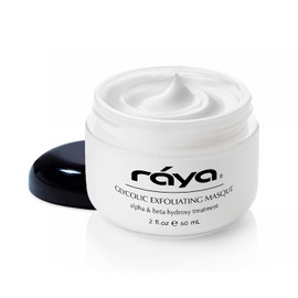 Raya Glycolic Exfoliating Masque with AHA and BHA (G-611) | Exfoliating Facial Treatment Mask for All Non-Sensitive Skin | Made with Alpha and Beta Hydroxy Acids