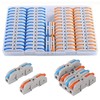 AITRIP 70Piece Lever Wire Connectors, Quick Connect Electrical Splicing Kit