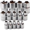 14 Piece E Torx Star Wrench Set with Case, 1/4",