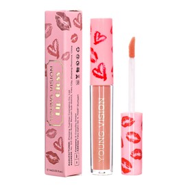 Plumping Lip Gloss Plumper - Matte Liquid Lipstick Long Lasting Lip Gloss Plumper Lip Makeup Non-Fade Lip Gloss for Women Girls (03#, 10g)