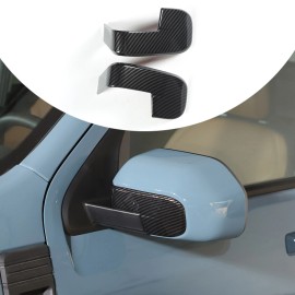 klend-cartrim ABS Carbon Fiber rearview mirror L-shaped Cover For Ford Maverick 2022-2023 US
