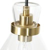 KSANA Modern Gold Pendant Lights, 3 Light Cluster Chandelier Kitchen