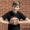 Passback Junior Composite Football, Ages 9-13, Youth Training Football, (Ships