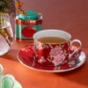 Narumi 97178-54727 Queen's Garden Cup Saucer, 9.1 fl oz (270