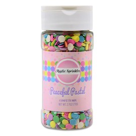 Mystic Sprinkles Spring Sprinkle Mixes (Peaceful Pastel Confetti 2.7oz)