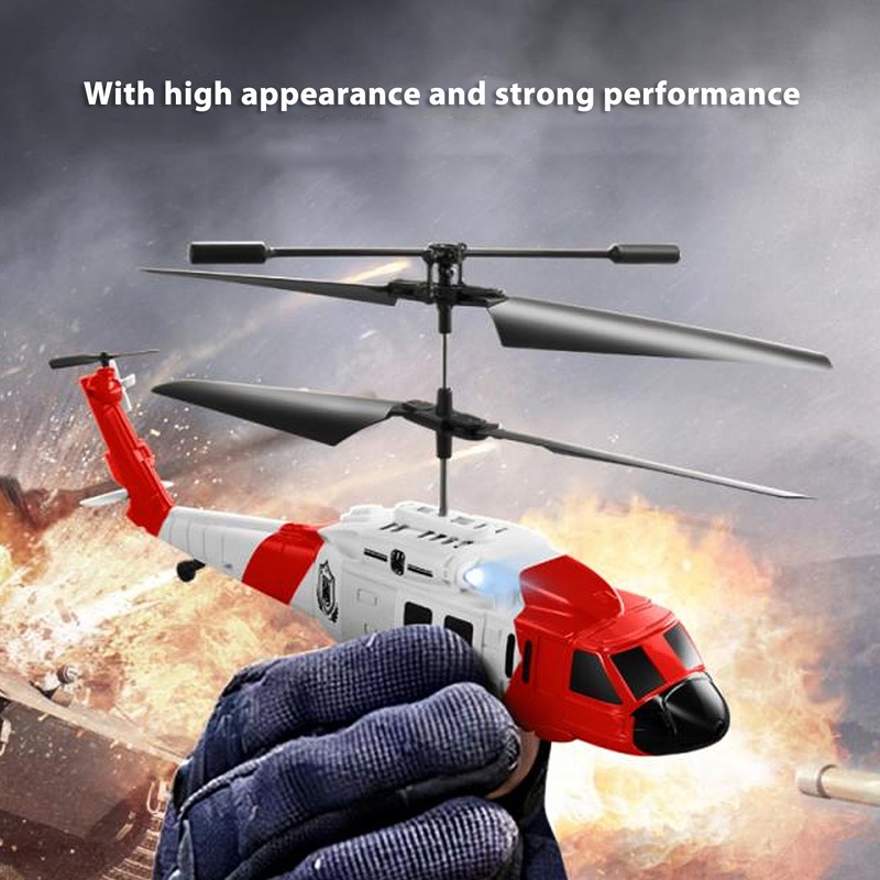RC Helicopter Intelligent Obstacle Avoidance Gesture Sensing HD Dual Camera