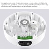 Rotating Display Stand White Epoxy Resin Flashing Motorized Rotating Display