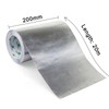 BOMEI PACK Adhesive Aluminum Foil Heat Shield Tape Barrier, Fiberglass