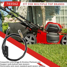 703562 Drive Cable Fits for Briggs & Stratton, Platinum and Snapper Lawn Mower, Replacement Part for Front Wheel Drive of Push Mower