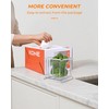 KONE Kitchen Sink Strainer Mesh Bag- 200 PCS Large Disposable