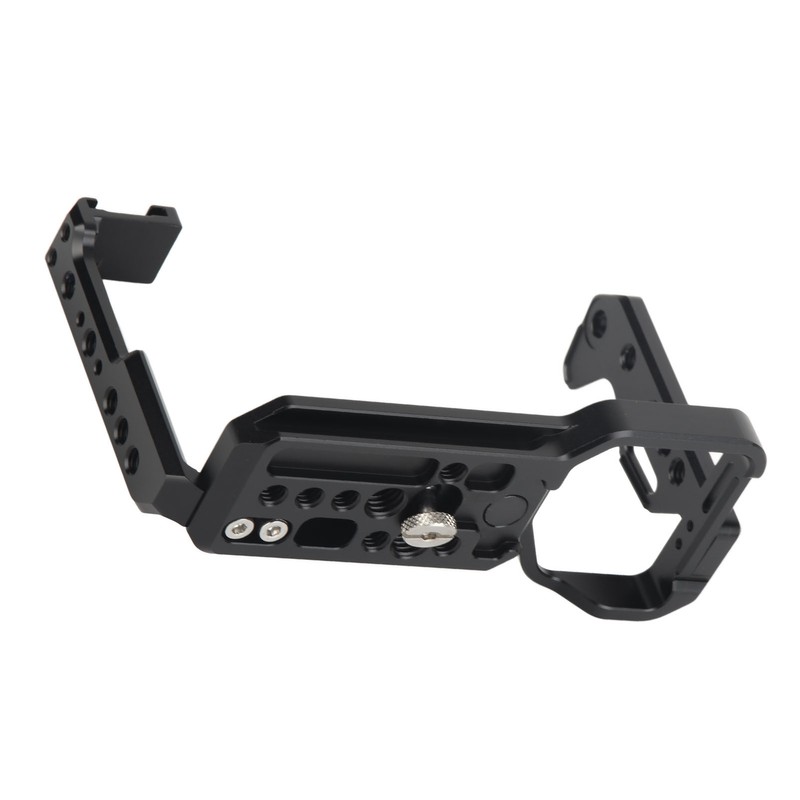 Camera Cage Aluminum Cold Shoe Mounting Plate with 1/4 and