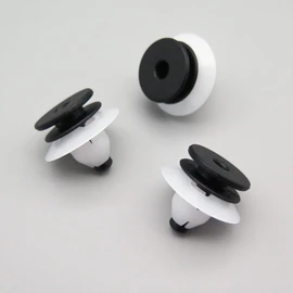 VVO Fasteners- Black Plastic Tailgate Lining Clips & Boot Lid Lining Clips for Volvo XC60, V40, C30, XC90, S80, XC70, V70 (including XC), (Pack of 10)