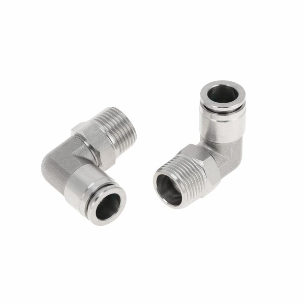 RATCHROLL Push to Connect Air Fittings 3/8" 90 Degree Air