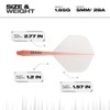 BLEZO Darts Durable Dart Flights | Integrated Dart Flights with